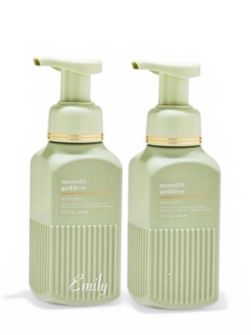 2X Bath & Body Works MOONLIT GODDESS Foaming Hand Soap 8.75 fl oz Set